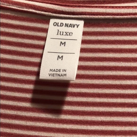 Striped Red Old Navy Long Sleeve - Picture 3 of 3